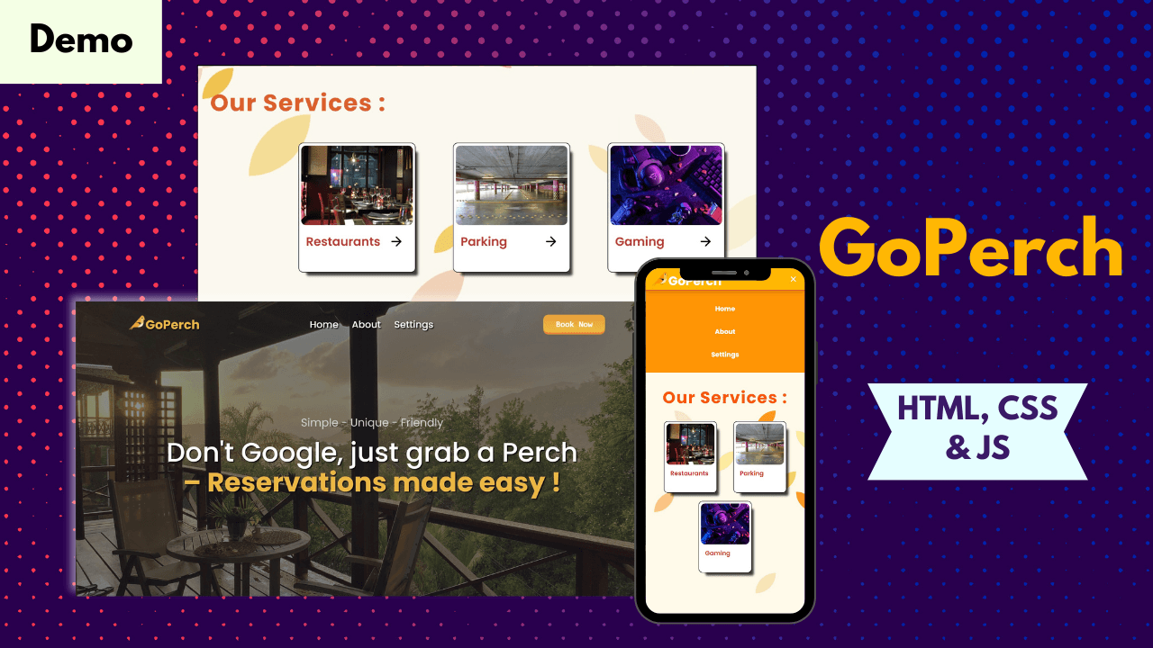 GoPerch Home Page